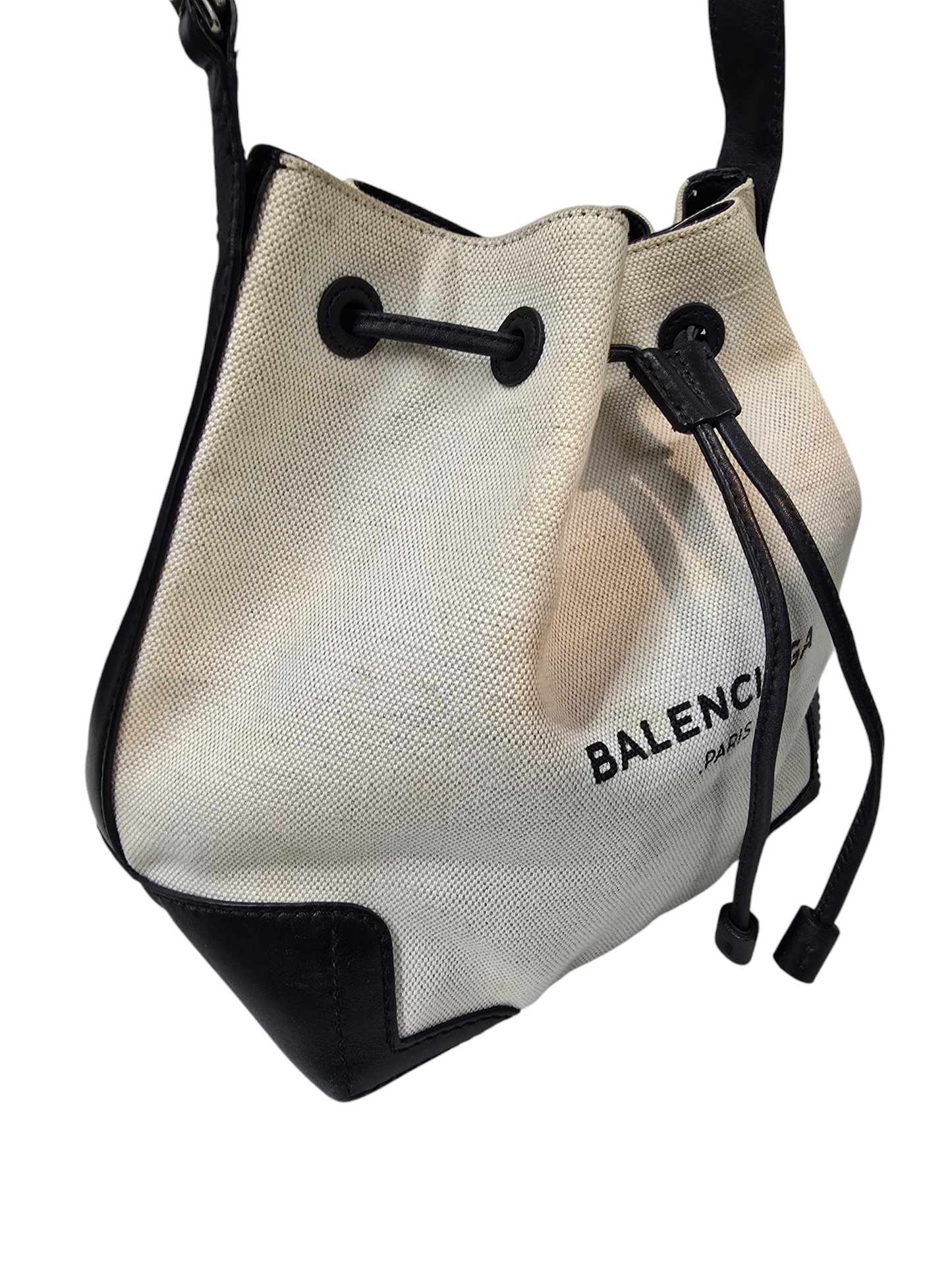BALENCIAGA Shoulder Bag 40900 1080 538735 Rank (D) Black/White *Stain