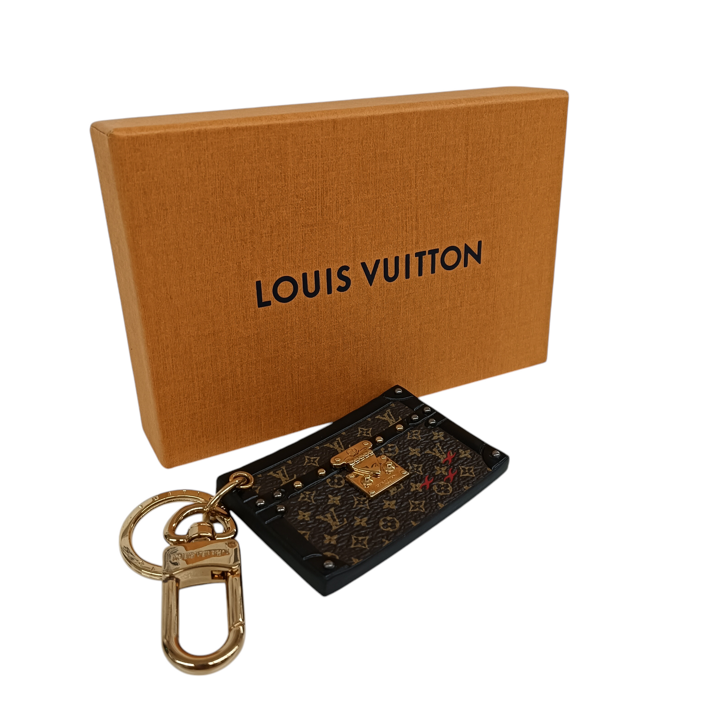 LOUIS VUITTON Key Ring Rank(B) Brown M78618