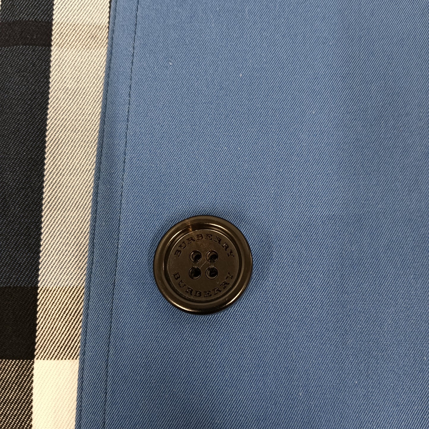 BURBERRY Coat 38 Lady's Blue