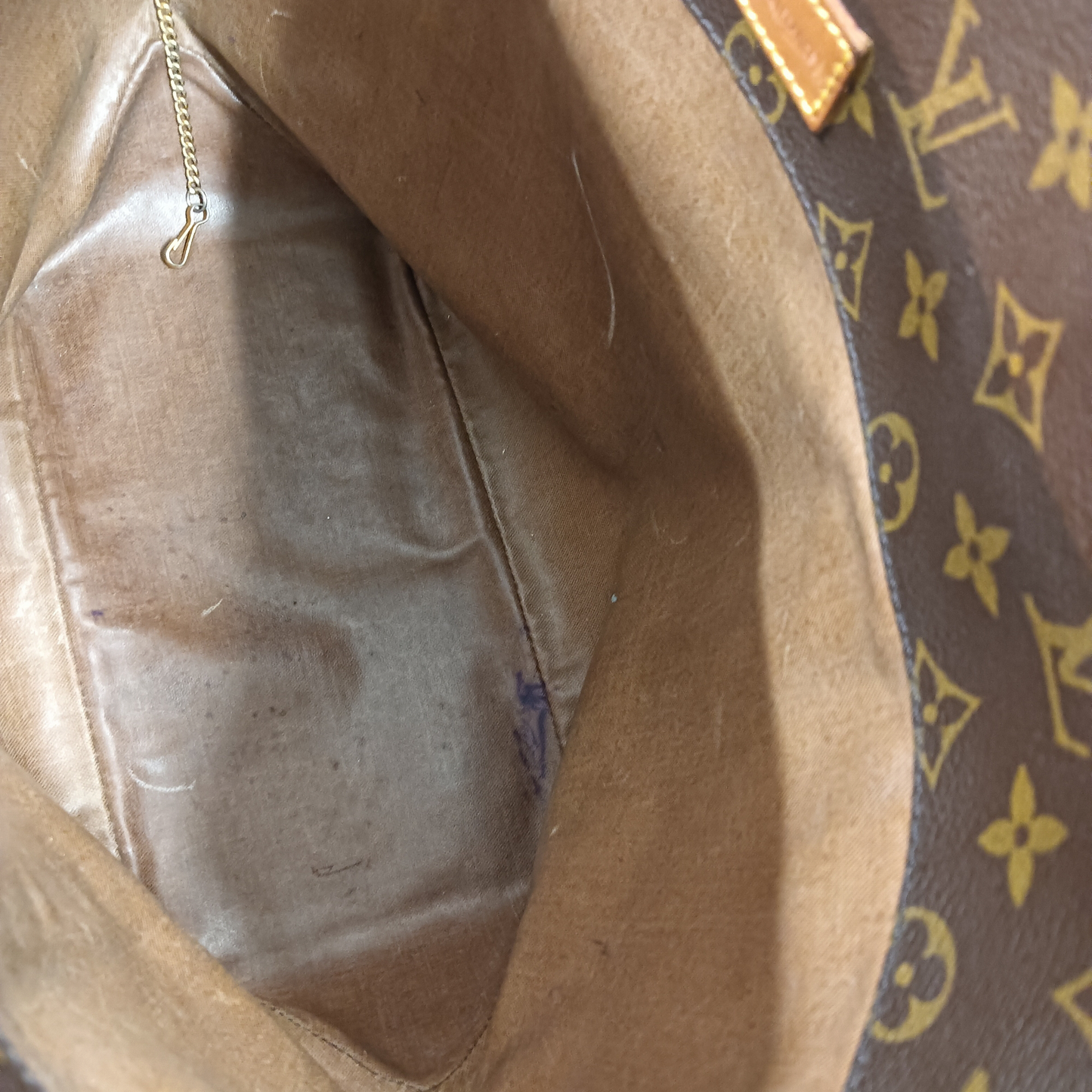 LOUIS VUITTON TOTE Bag Monogram M51108 ND0911 *Without Pouch Brown