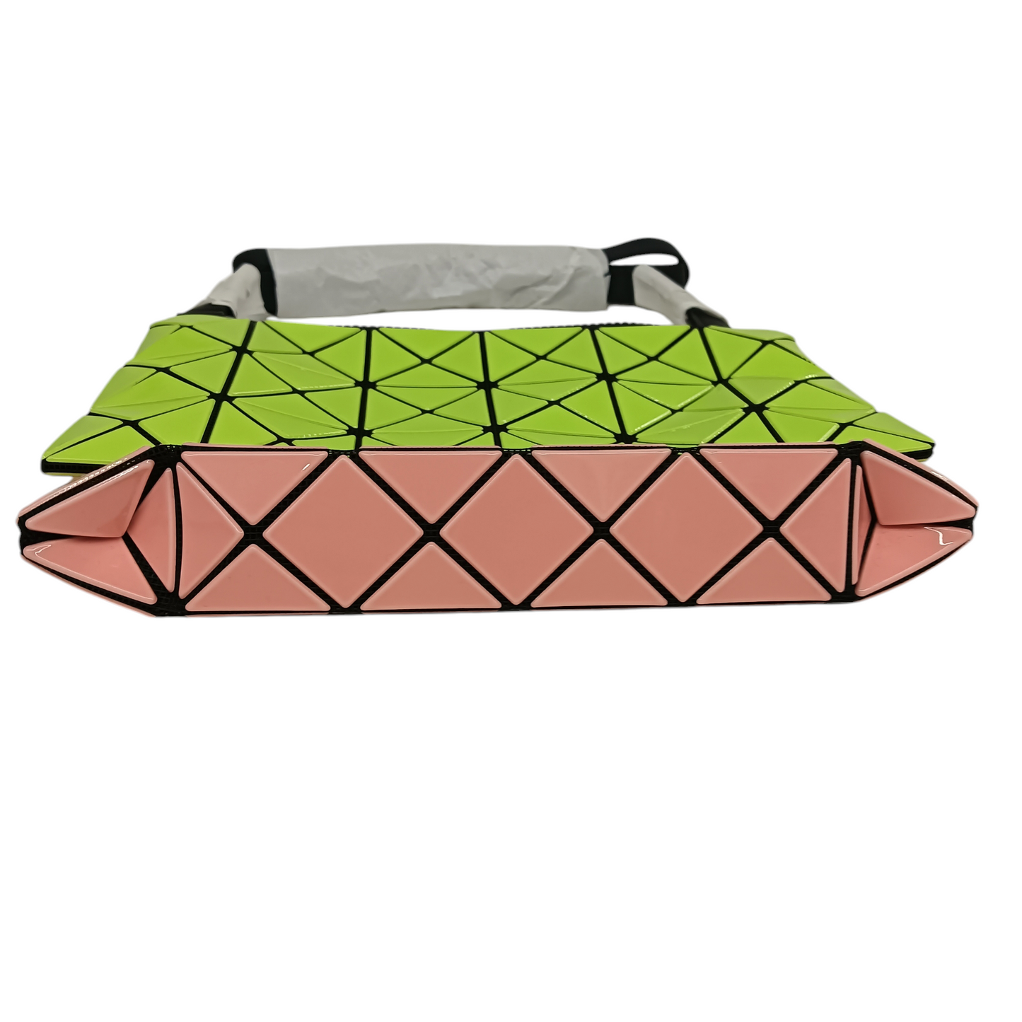 BAO BAO ISSEY MIYAKE Mini Shoulder Bag BB36-AG526 Unused Item Yellow/Pink