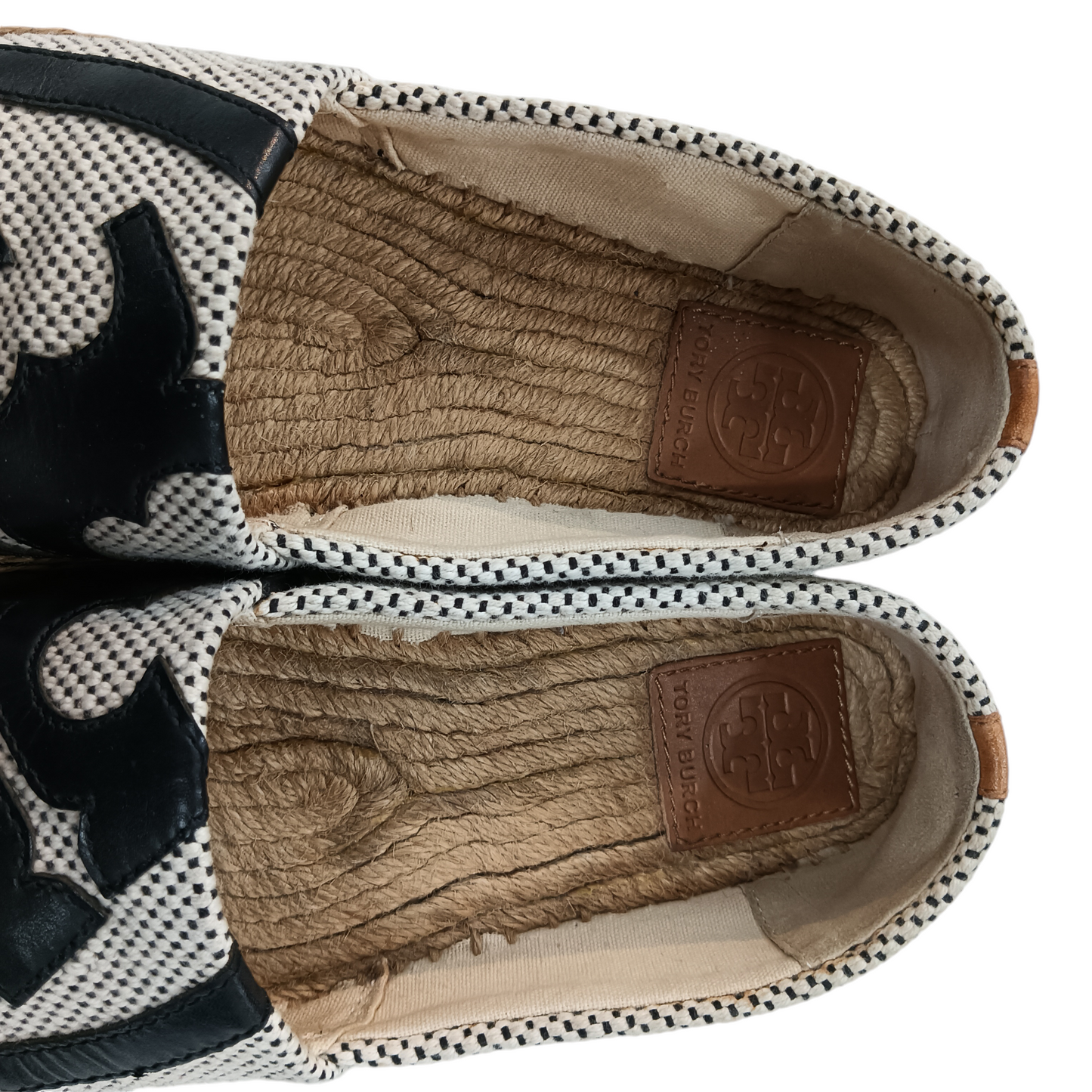 TORY BURCH ESPADRILLE LADY'S SIZE 38 BEIGE
