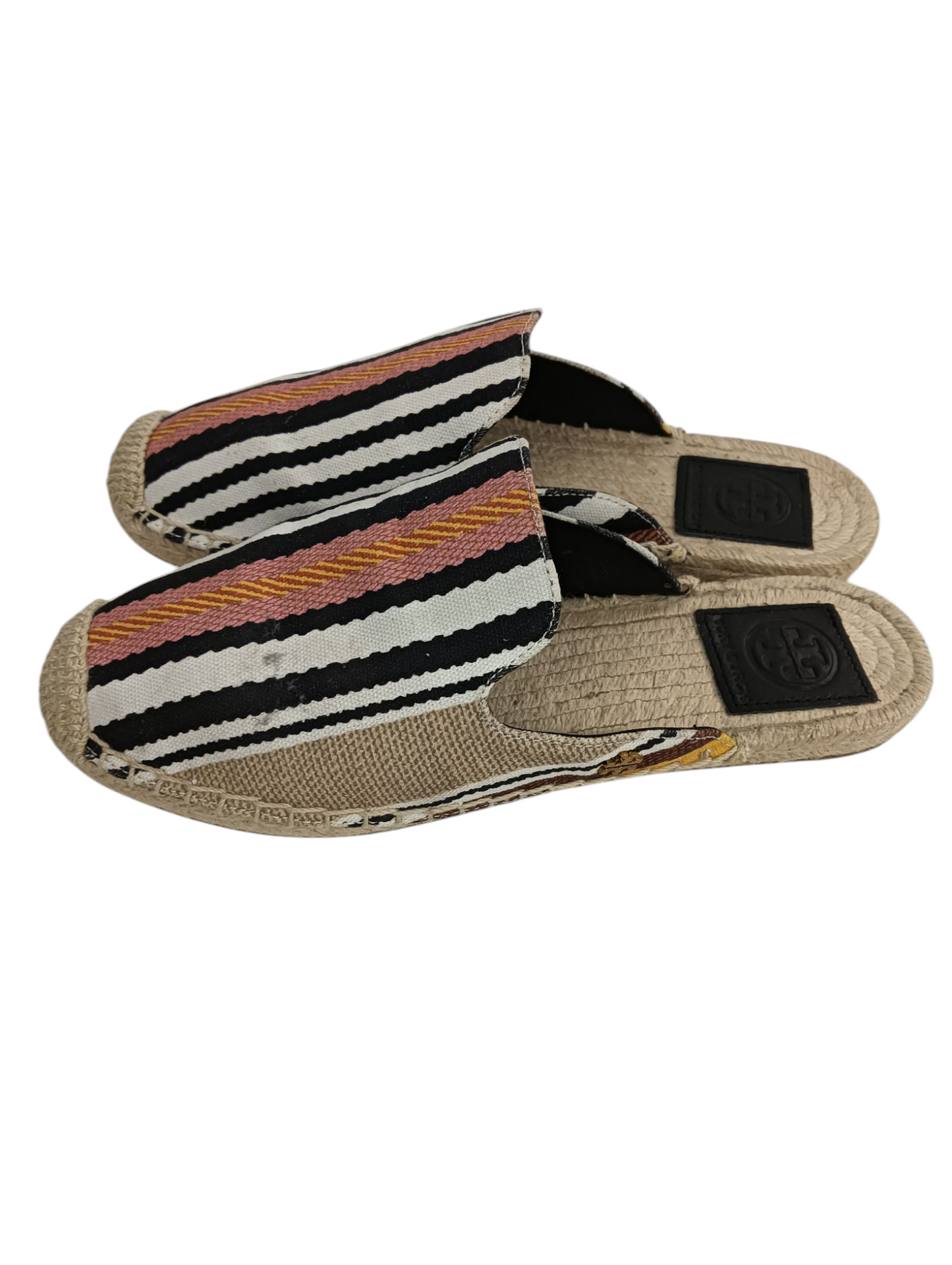 TORY BURCH Espadrille 6 Lady's White/Black