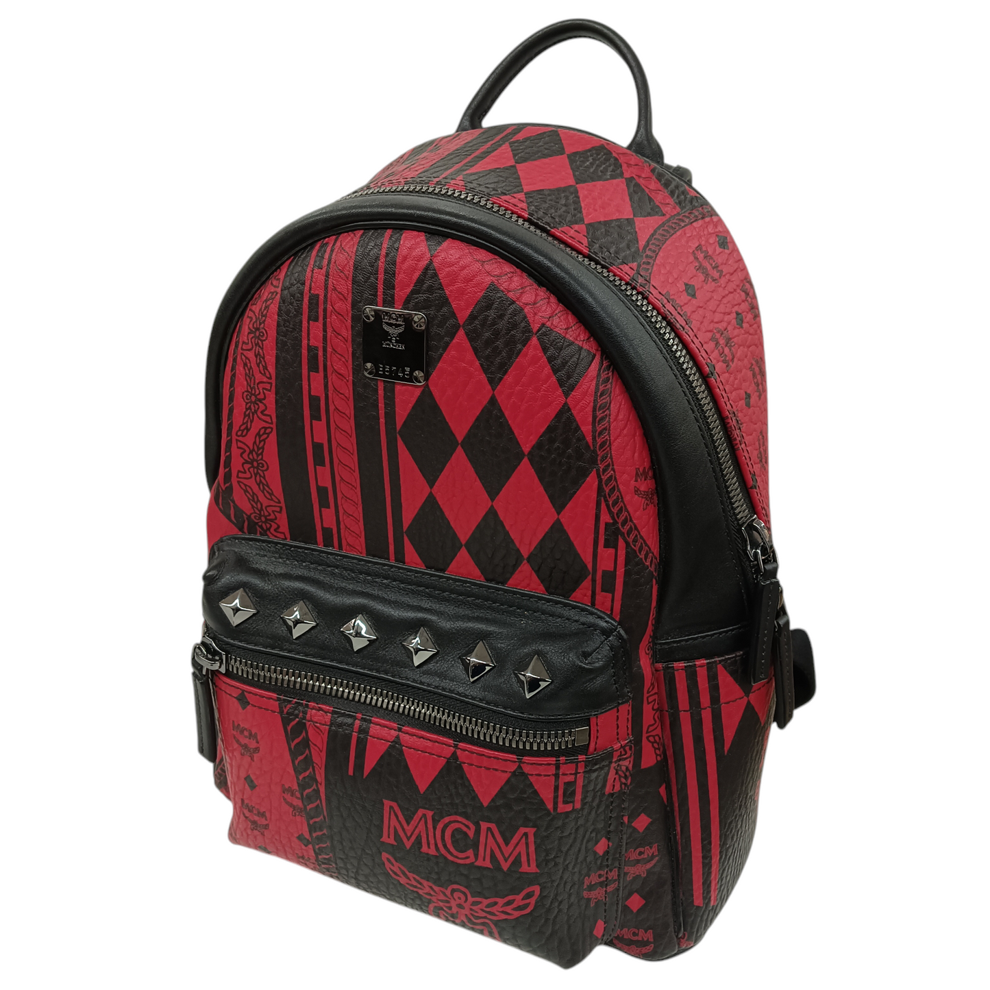 MCM Rucksack MMK6AVE59RU001 Rank (AB) Red/Black