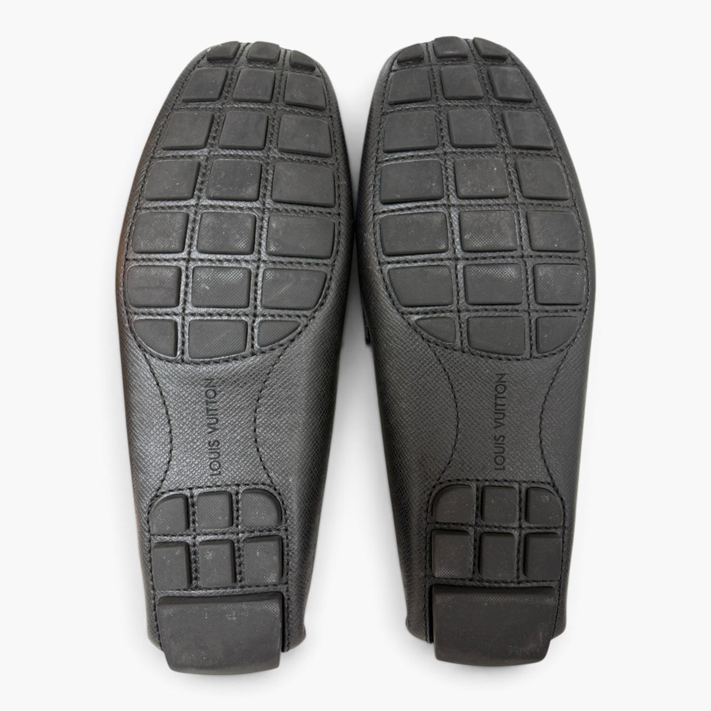 Louis Vuitton Loafers Size 8 Us Mens Black FA0210 Rank (A)