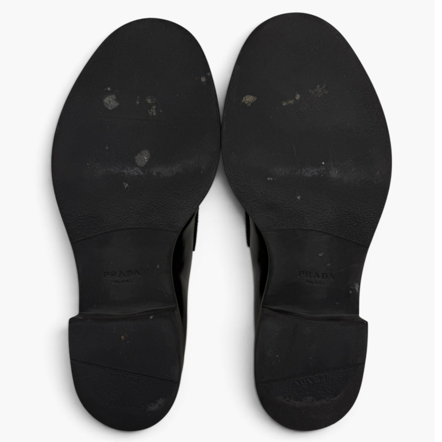Prada Loafers Lady's Black Rank (B)