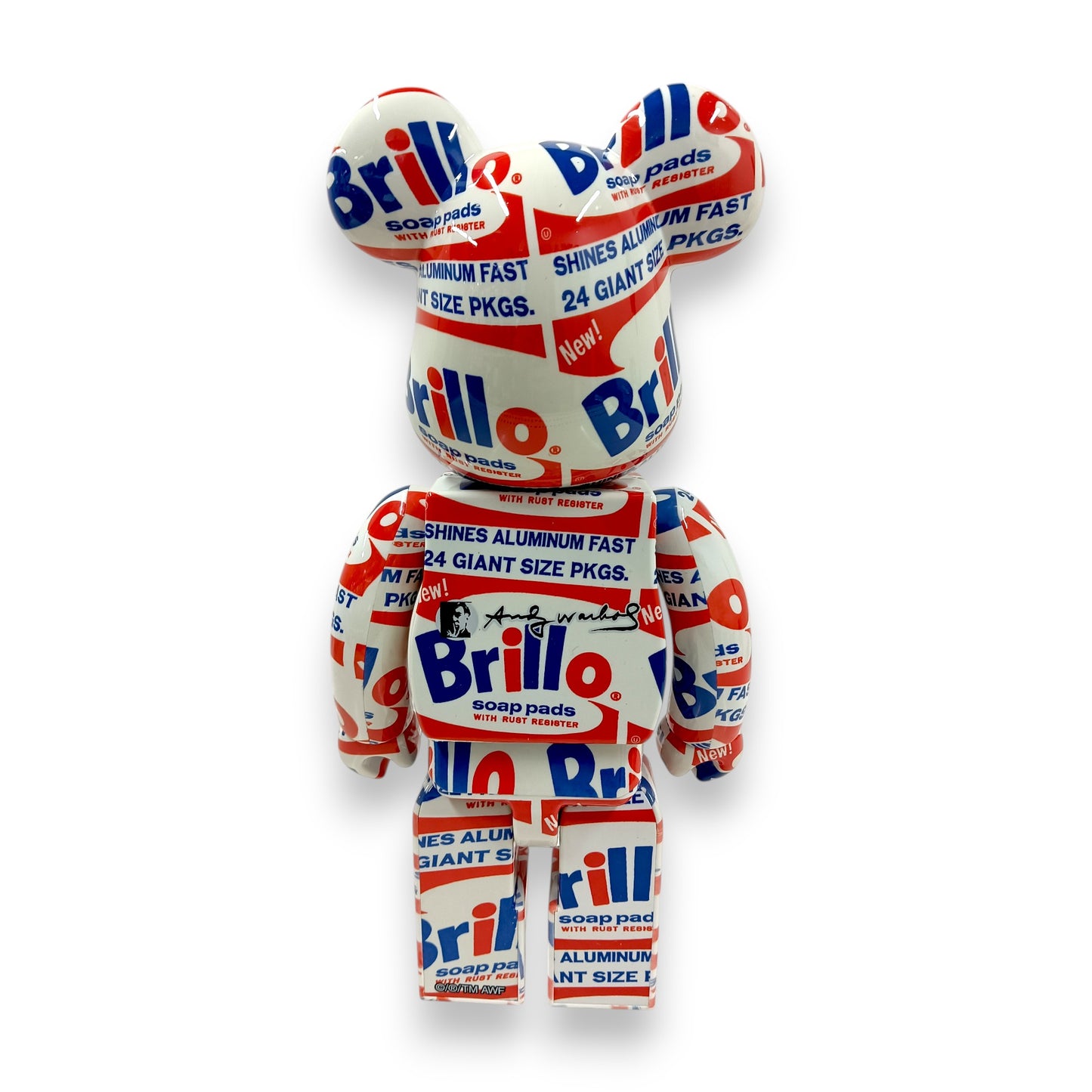 Hobby BE@RBRICK ANDYWARHOL ''Brillo'' 100% & 400%