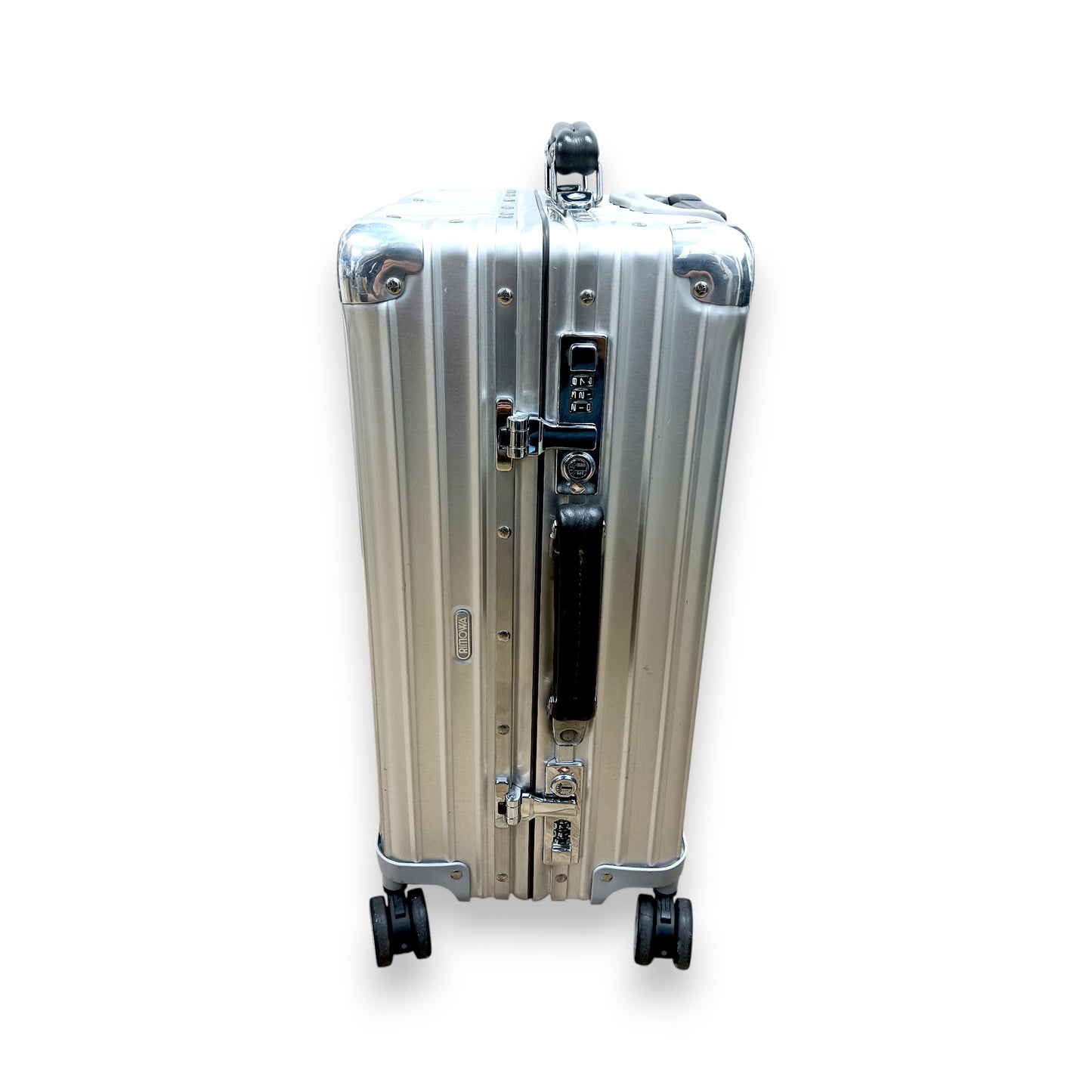 RIMOWA Carry Bag Classic Cabin S Rank (B) Silver Damage 9715300401 3317816