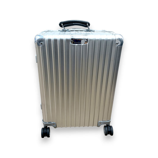 RIMOWA Carry Bag Classic Cabin S Rank (B) Silver Damage 9715300401 3317816