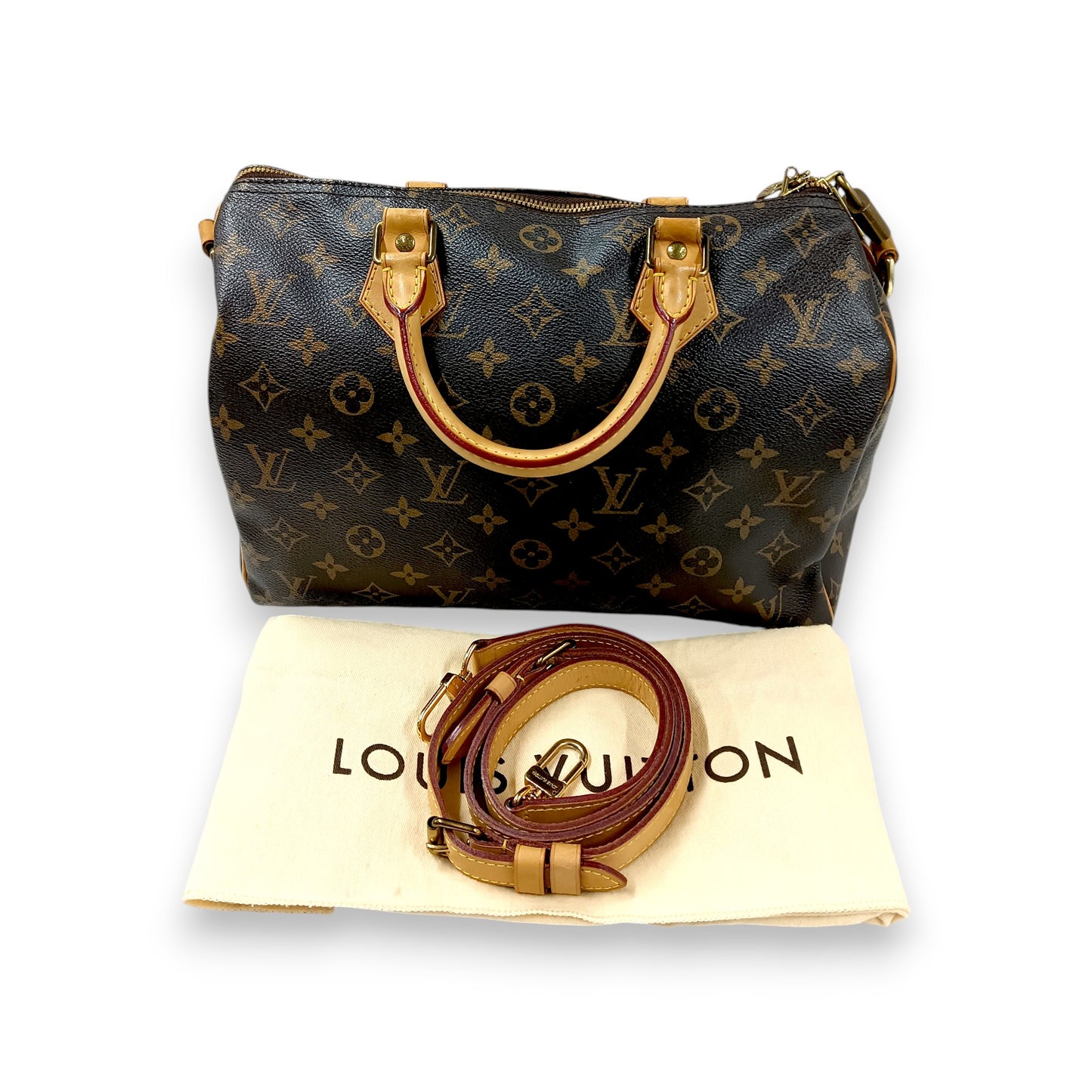 LOUIS VUITTON 2WAY Bag Monogram M46980 Rank (B) Brown AA1132