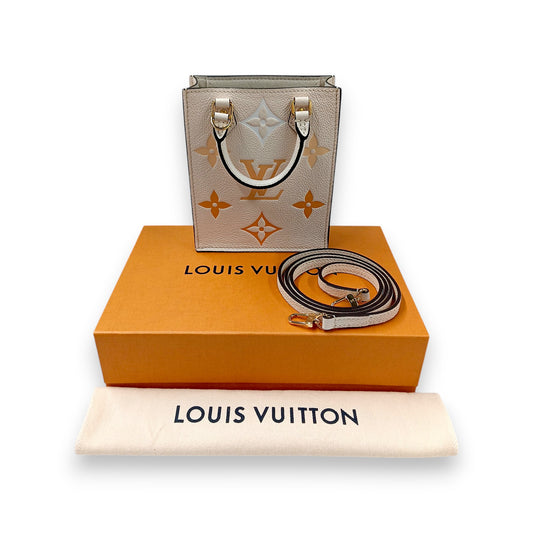 LOUIS VUITTON 2WAY Bag M80449 Rank (A) Beige Patit Sac Plat