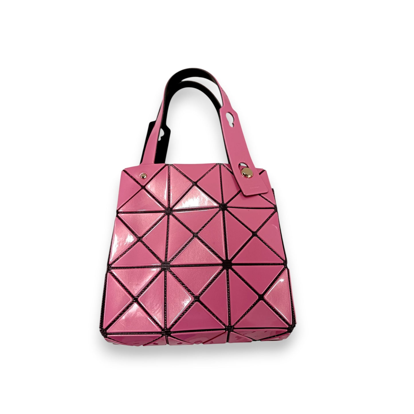 BAO BAO ISSEY MIYAKE Handbag BB33AG610 Rank (B) Shocking Pink stain