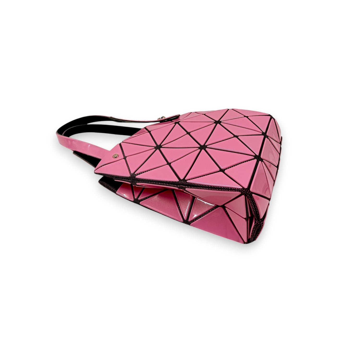 BAO BAO ISSEY MIYAKE Handbag BB33AG610 Rank (B) Shocking Pink stain