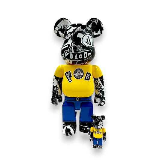 Figure BE@RBRICK Unused Item VOLCOM 400%&100%