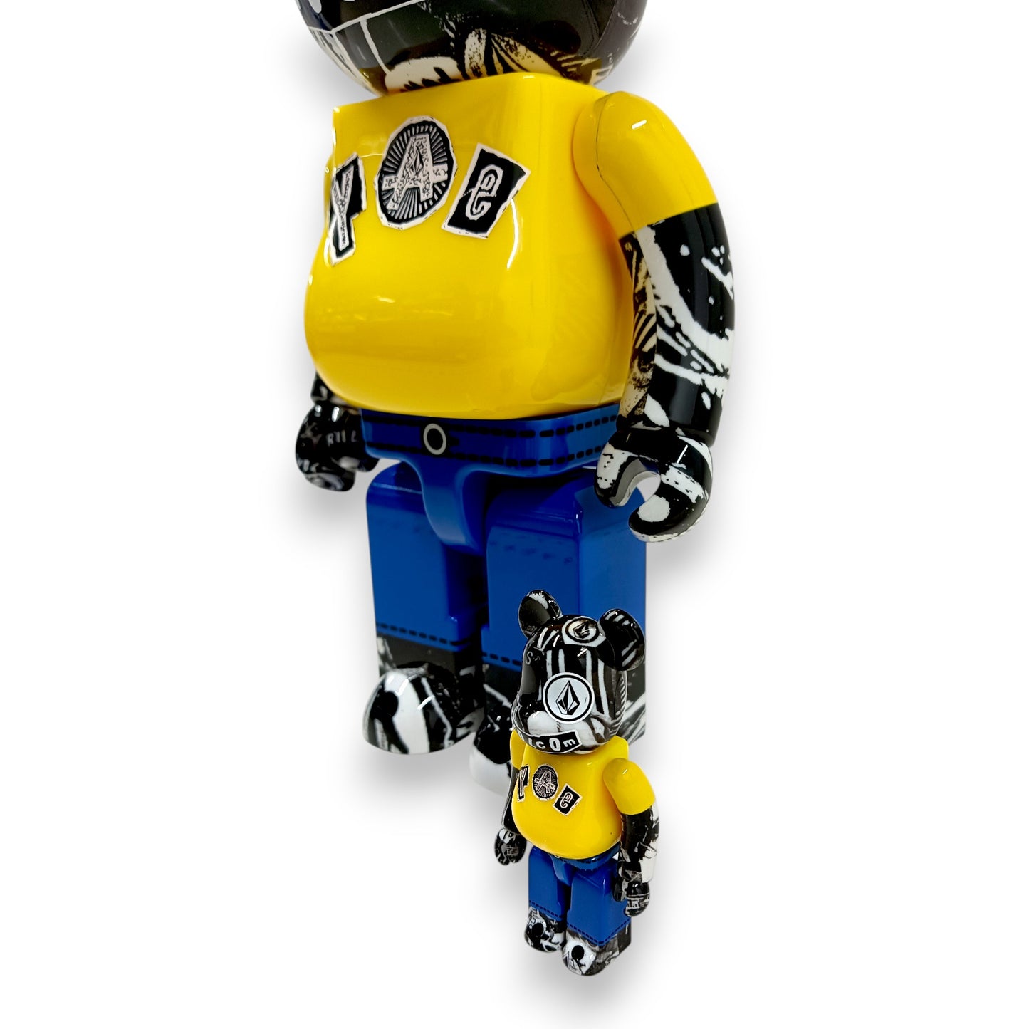 Figure BE@RBRICK Unused Item VOLCOM 400%&100%
