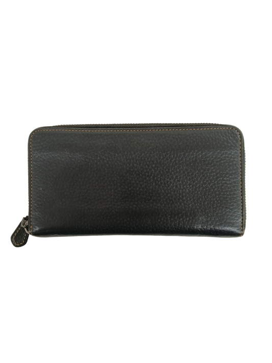 COACH Wallet 86870 Balck zip (Rank B)