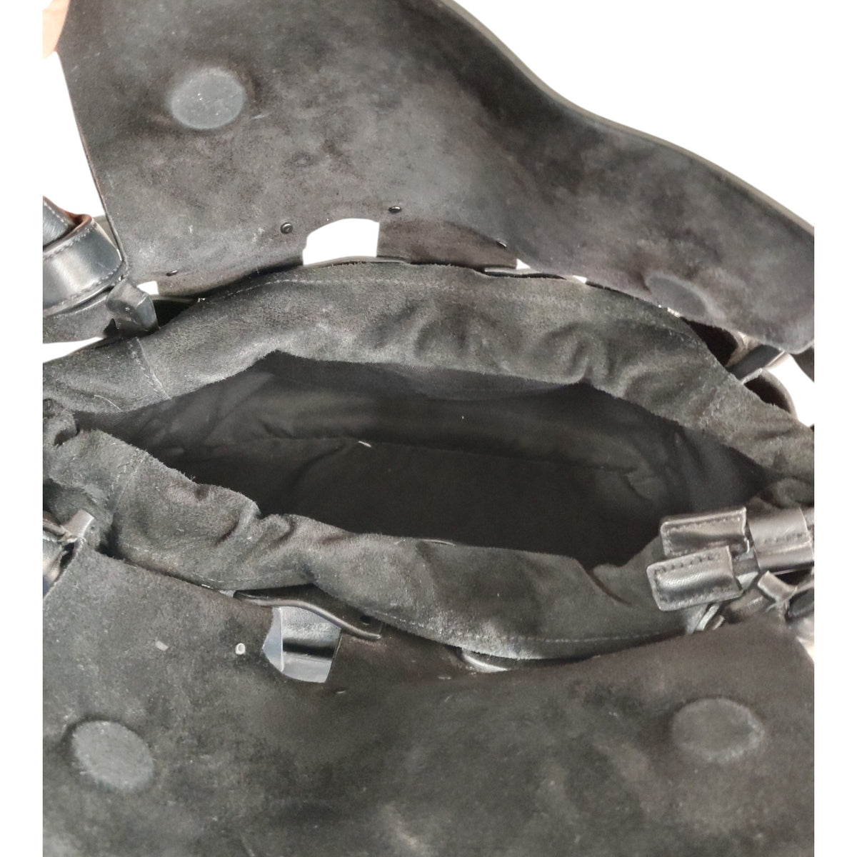 BOYY 2WAY Bag Lotus Rank B Black Stain/Damage