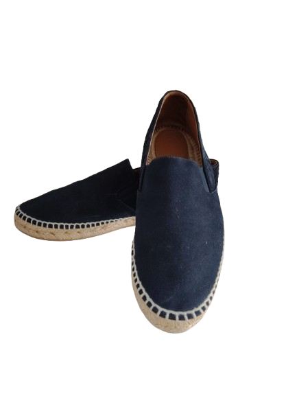 BOTTEGA VENETA Slip-on 42 Mens Navy Rank B Espadrilles