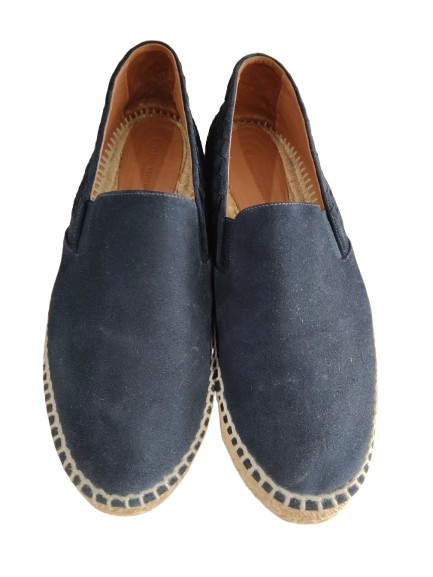 BOTTEGA VENETA Slip-on 42 Mens Navy Rank B Espadrilles