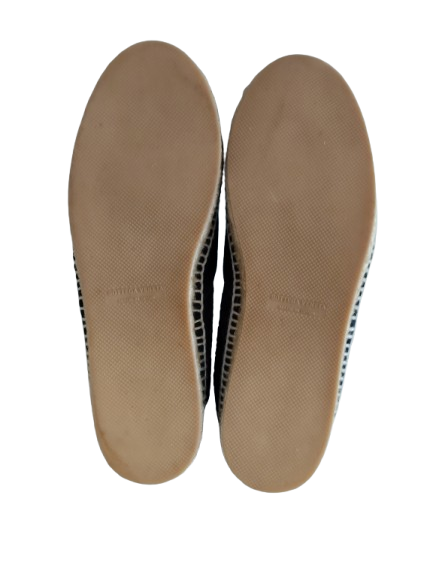BOTTEGA VENETA Slip-on 42 Mens Navy Rank B Espadrilles