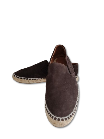 BOTTEGA VENETA Slip-on 42 Mens Brown Rank B Espadrilles