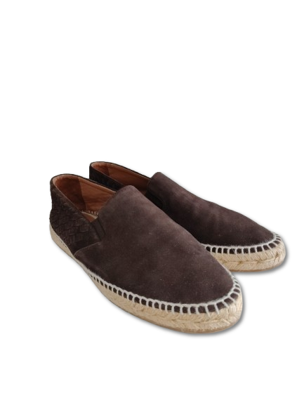 BOTTEGA VENETA Slip-on 42 Mens Brown Rank B Espadrilles