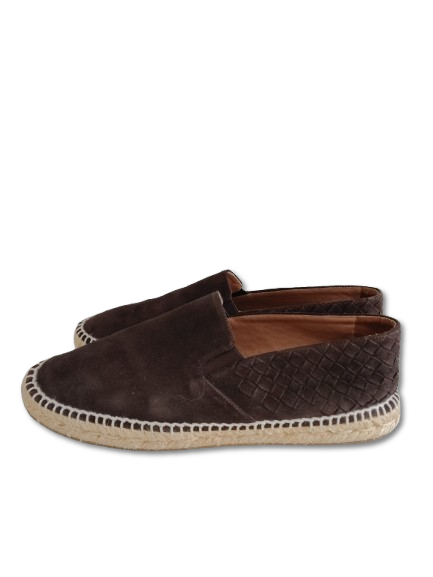 BOTTEGA VENETA Slip-on 42 Mens Brown Rank B Espadrilles