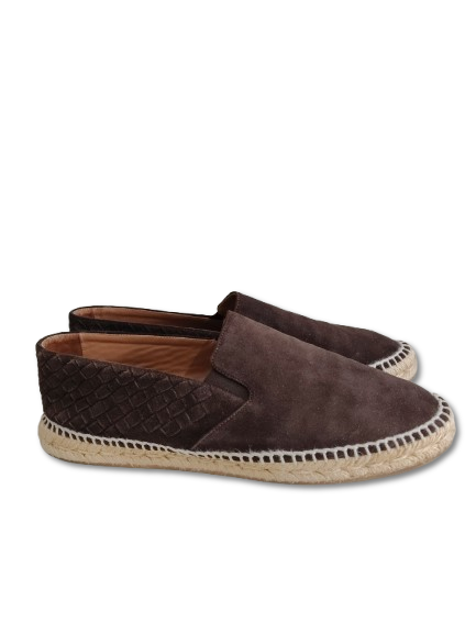 BOTTEGA VENETA Slip-on 42 Mens Brown Rank B Espadrilles