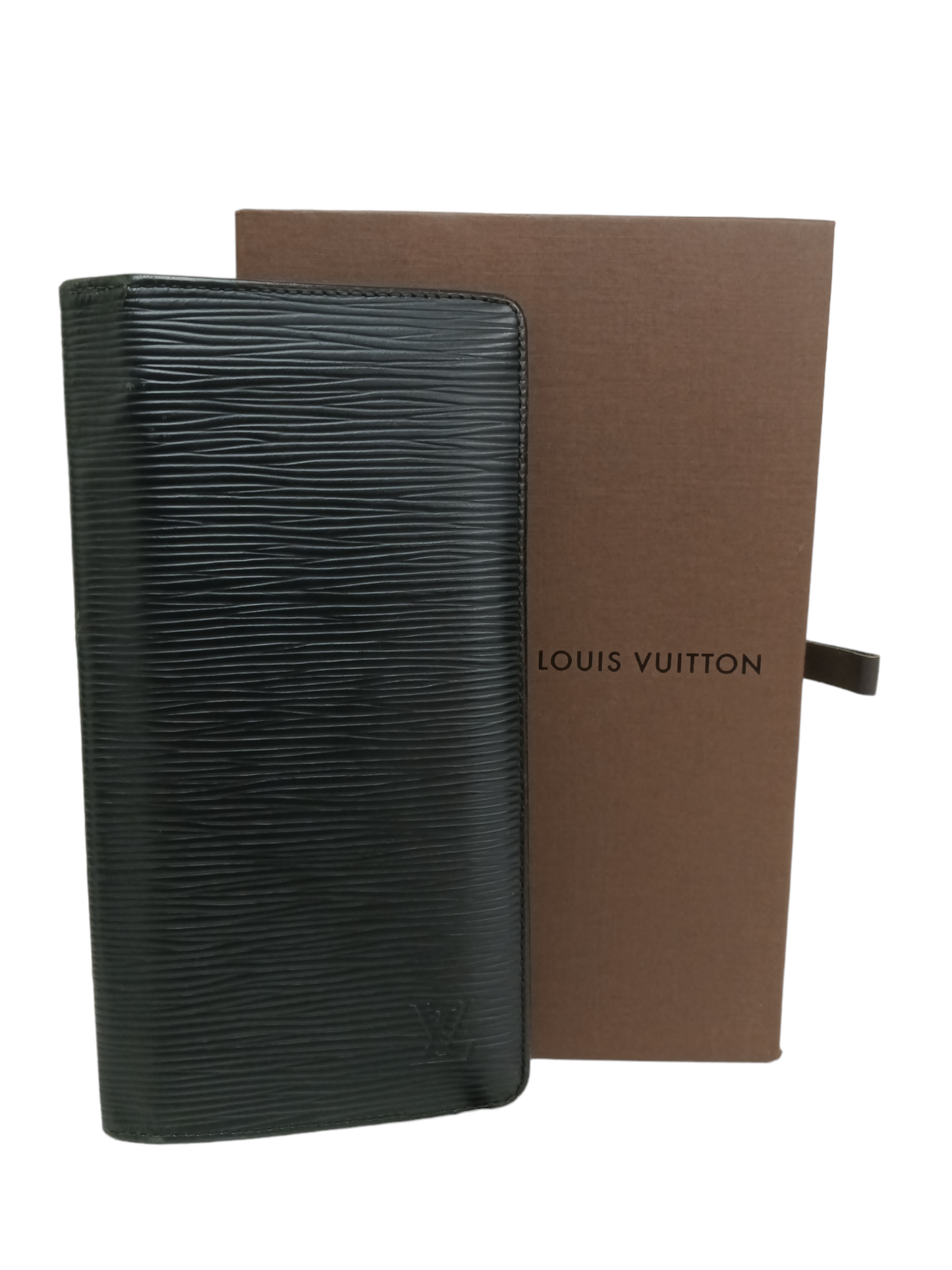 LOUIS VUITTON Wallet Epi M60622 Black SP2078 (Rank B)