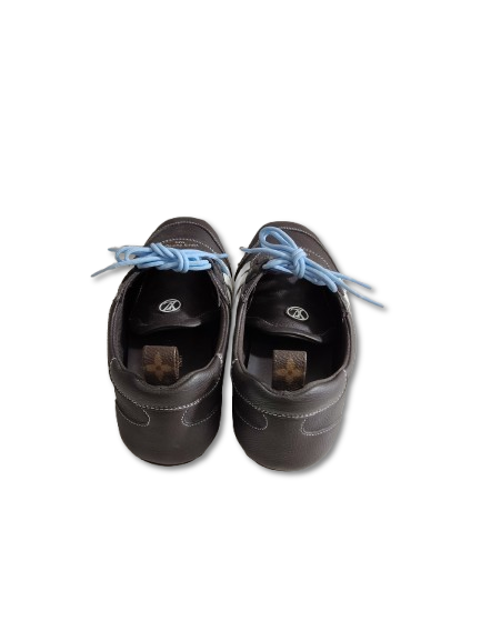 LOUIS VUITTON Sneaker 36 Rank B lady's Dark Bown Stain VL0255