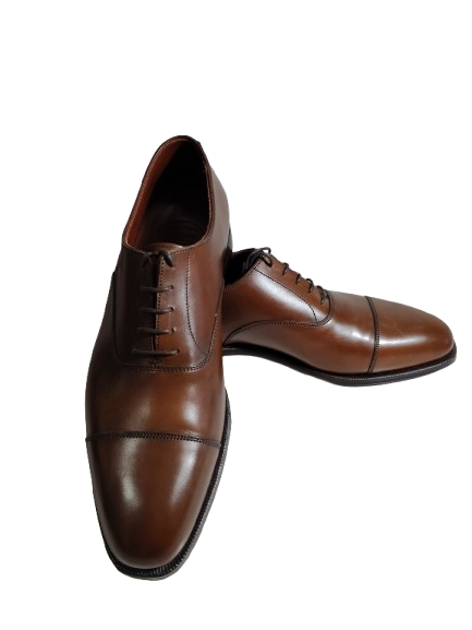 CROCKETT & JONES LOAFERS US7 MENS BROWN RANK A AUDLEY