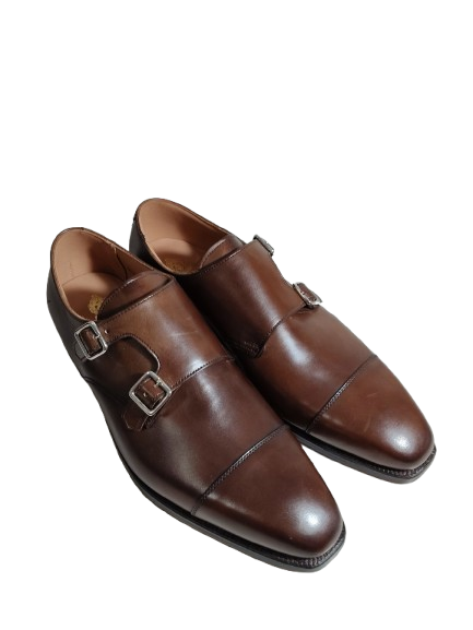CROCKETT & JONES LOAFERS US6 MENS DARK BROWN RANK A LOWNDES