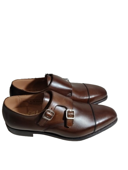 CROCKETT & JONES LOAFERS US6 MENS DARK BROWN RANK A LOWNDES