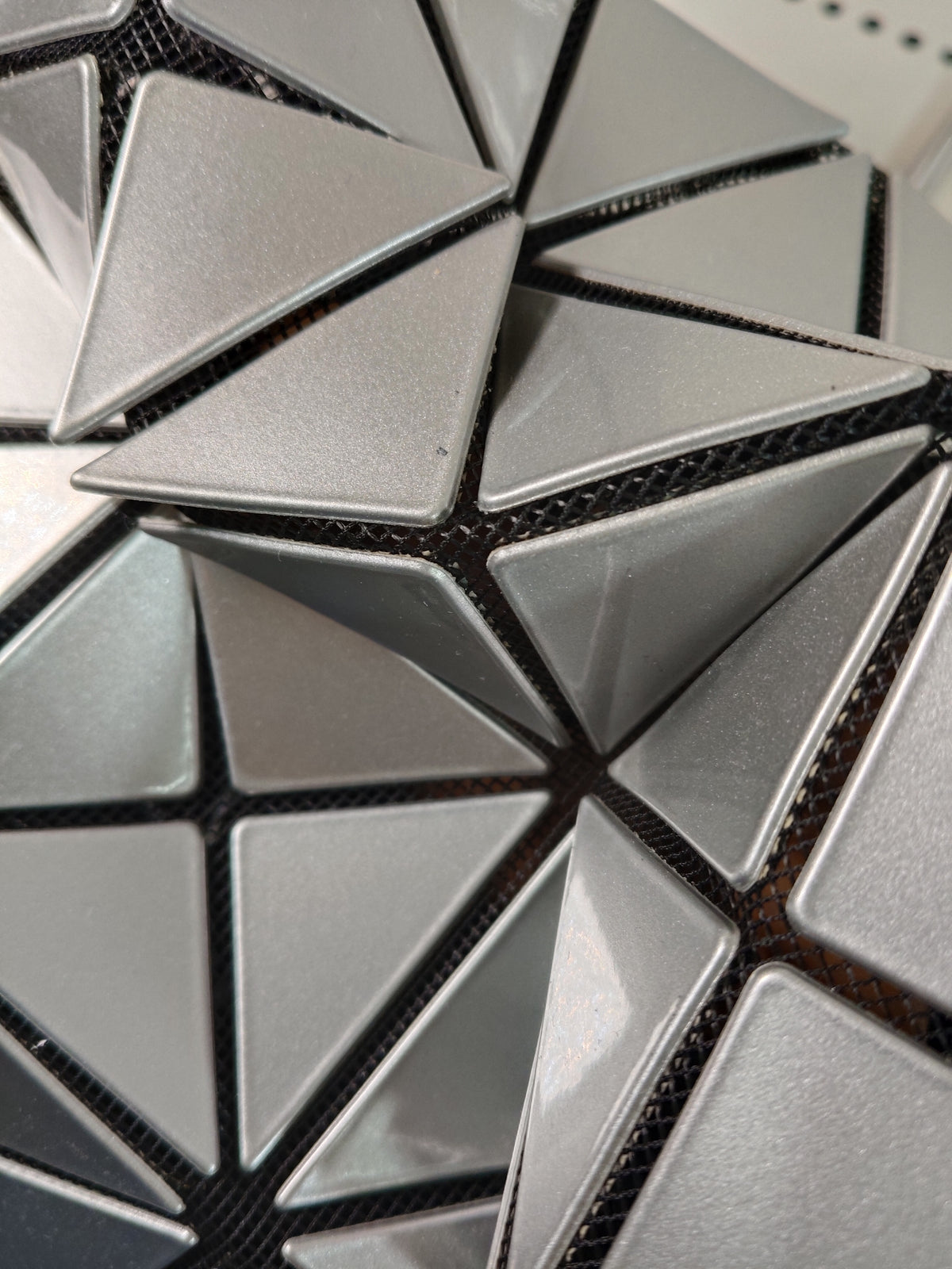 BAO BAO ISSEY MIYAKE HAND BAG BB71-AG053 RANK BC GRAY DAMAGE