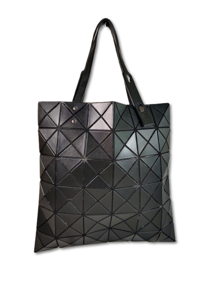 BAO BAO ISSEY MIYAKE TOTE BAG BB06-AG683 RANK AB BLACK