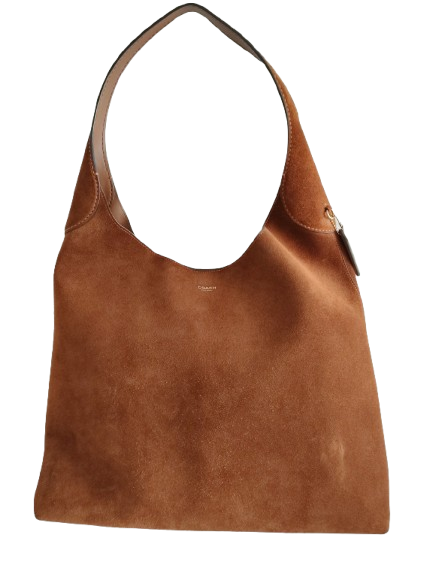 COACH Handbag CW636 Rank B Brown Damage
