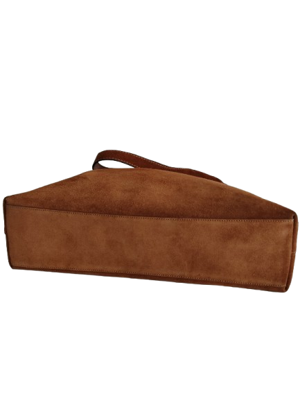 COACH Handbag CW636 Rank B Brown Damage