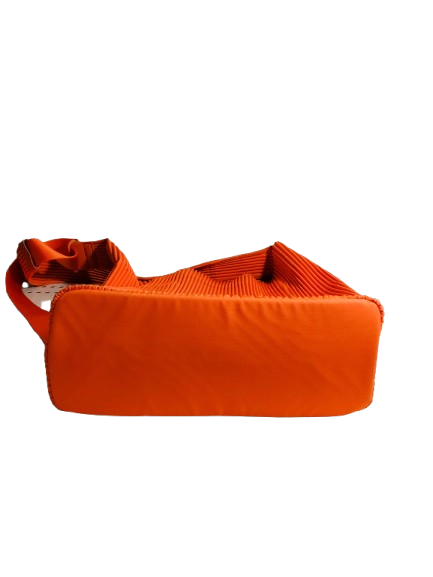 HOMME PLEASE ISSEY MIYAK Shoulder Bag Orange Rank B