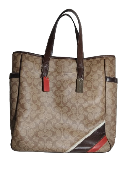 COACH Tote Bag 70336 Rank B Brown