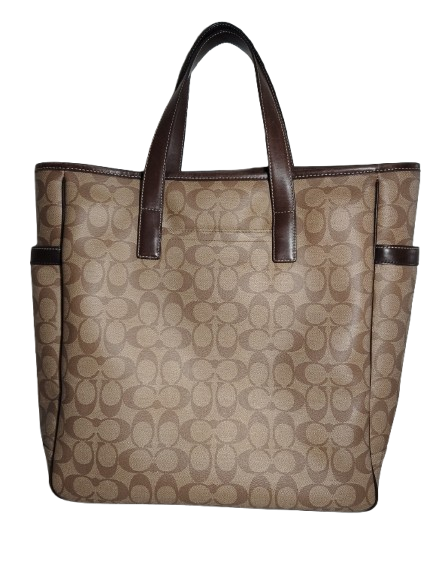 COACH Tote Bag 70336 Rank B Brown
