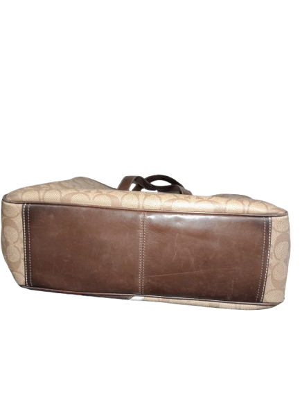 COACH Tote Bag 70336 Rank B Brown