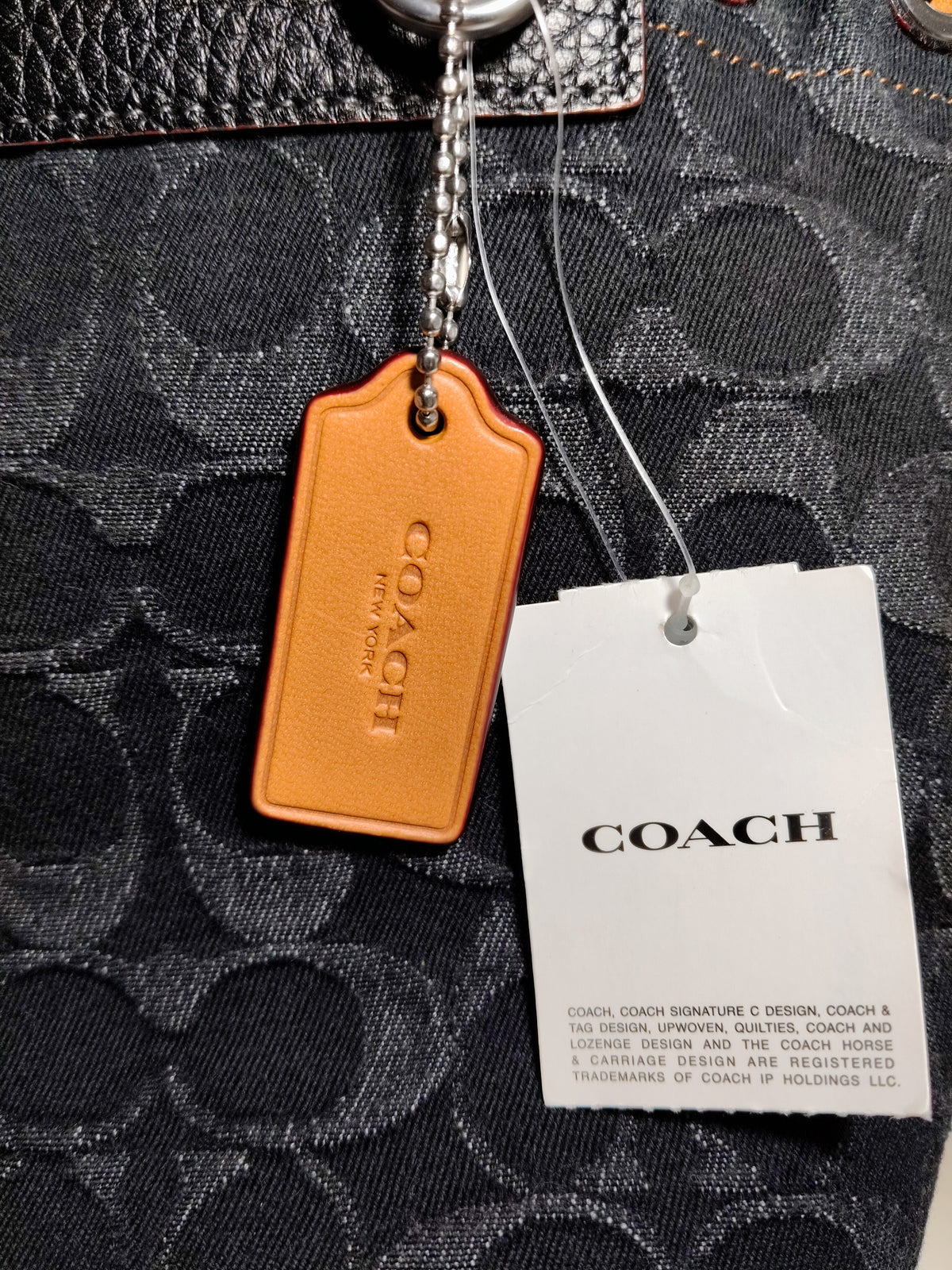 COACH Bag CP106 Rank A Black