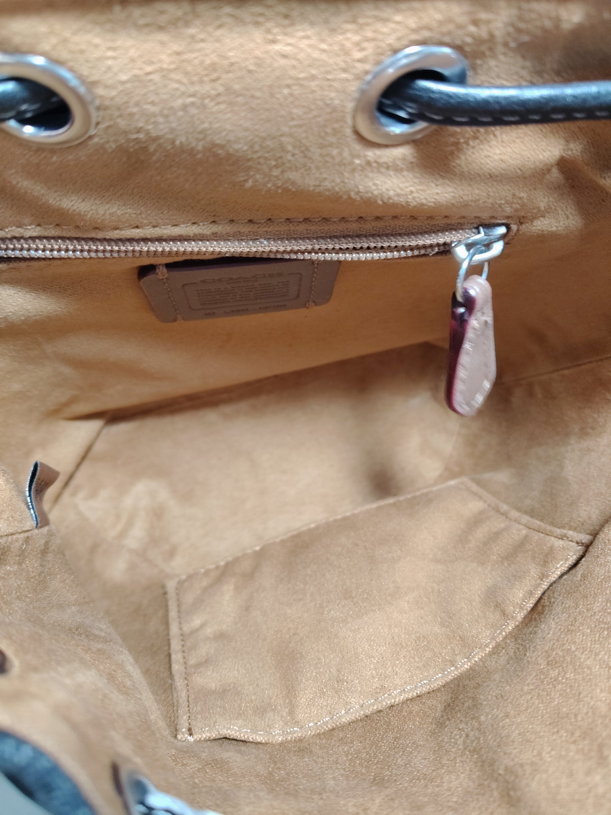 COACH Bag CP106 Rank A Black