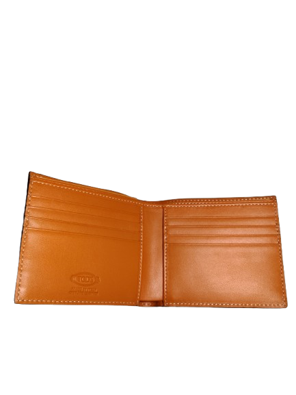 TOD'S Wallet Rank A Orange 1F 47