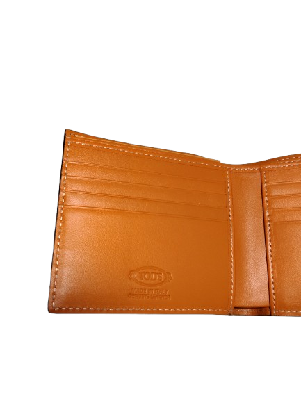 TOD'S Wallet Rank A Orange 1F 47