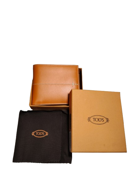 TOD'S Wallet Rank A Orange 1F 47