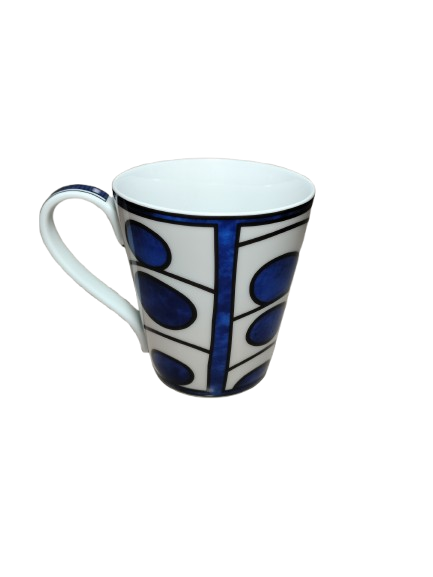 CUP HERMES WHITE AND BLUE BLUES D'AILLEURS