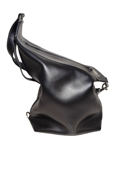 TOD'S SHOULDER BAG RANK AB BLACK MEDA