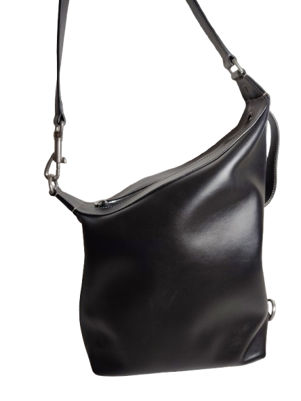 TOD'S SHOULDER BAG RANK AB BLACK MEDA