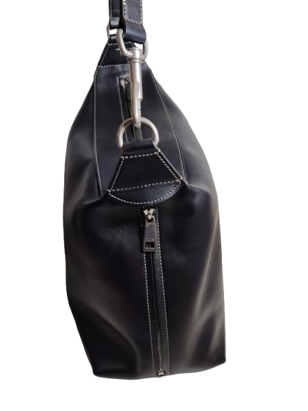 TOD'S SHOULDER BAG RANK AB BLACK MEDA